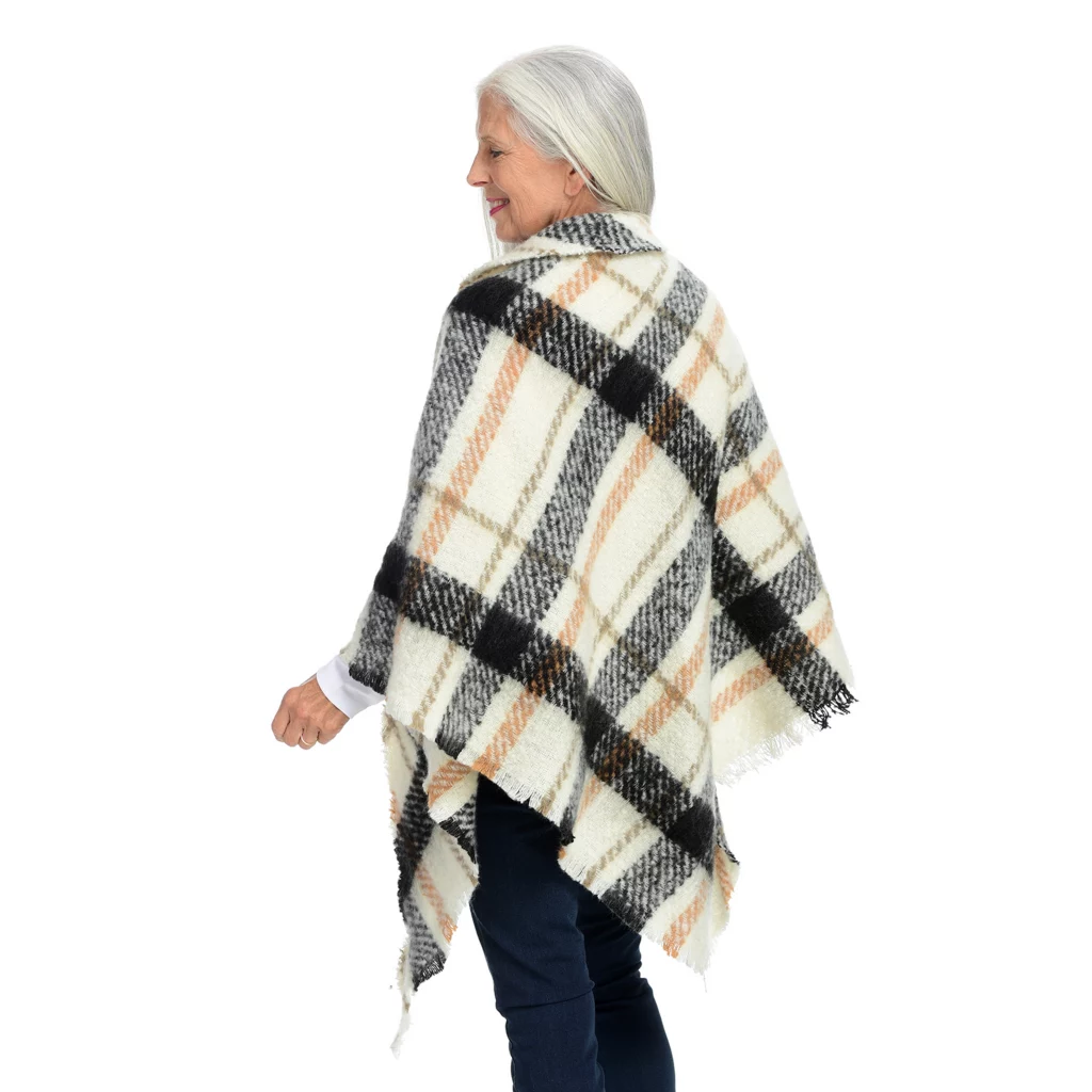 Plaid TriangleScarf - Image 3