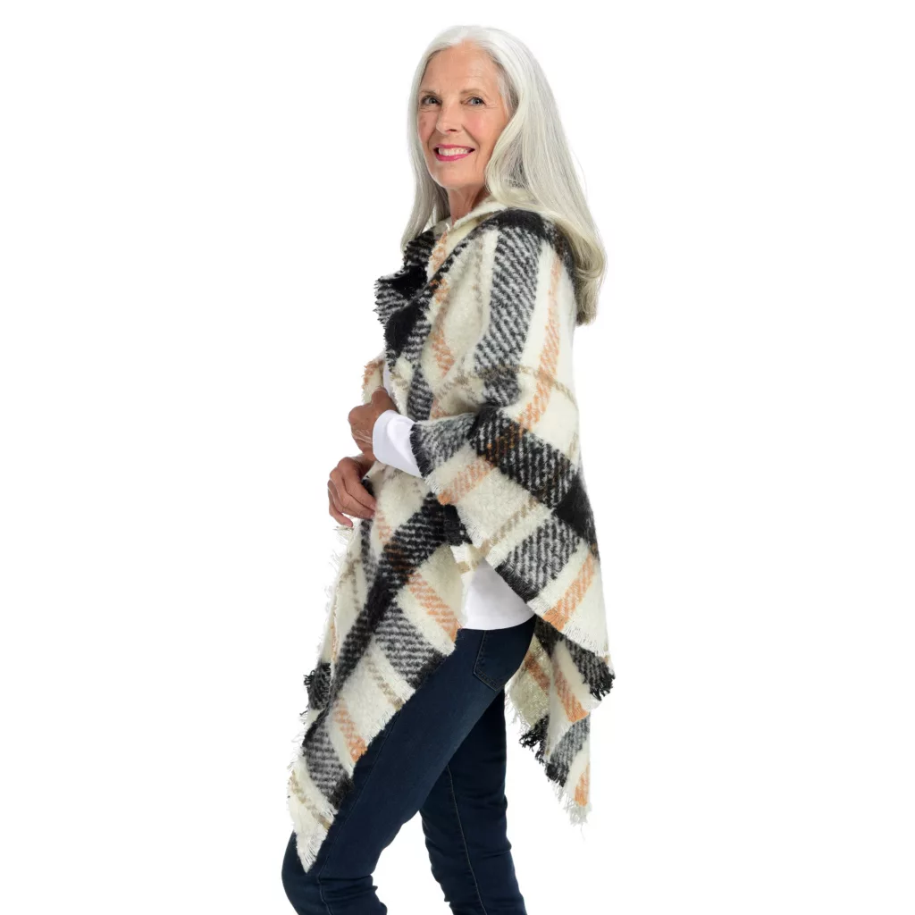 Plaid TriangleScarf - Image 4