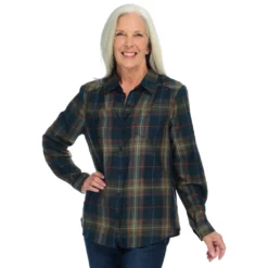 Button FrontPlaid Shirt