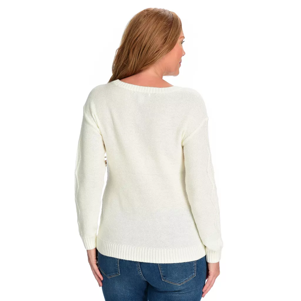 Cable PulloverSweater - Image 5