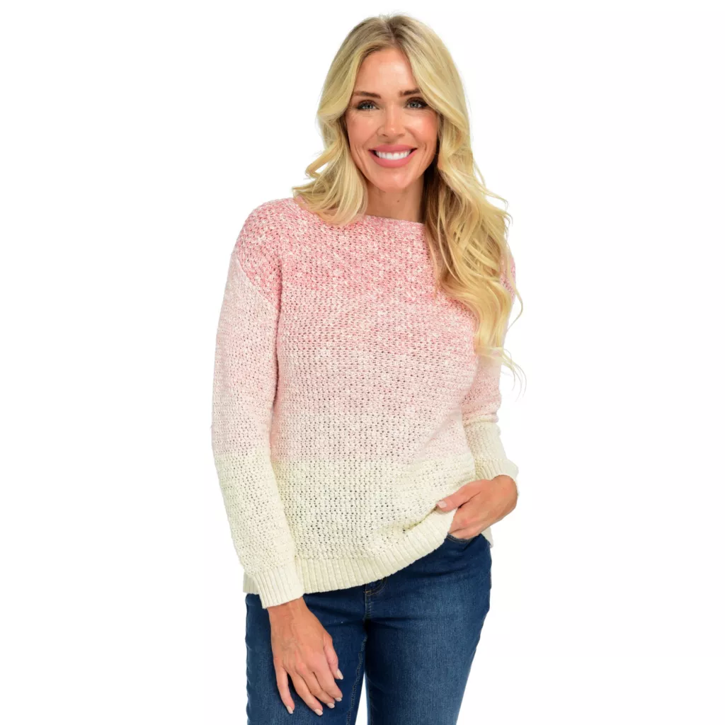 Ombre Pullover Sweater