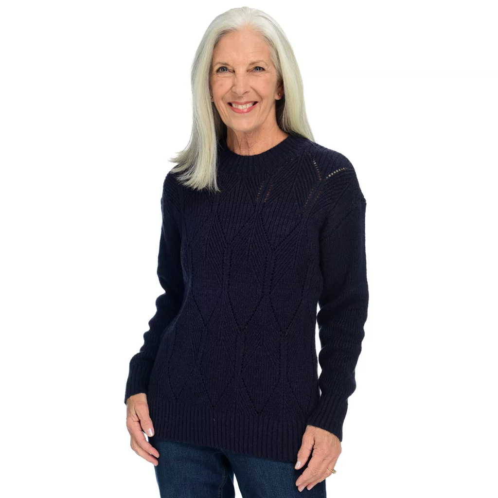 MirroredDiamond CrewNeck Sweater - Image 2