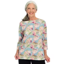 Relaxed Restyled BoatneckHatchi Top