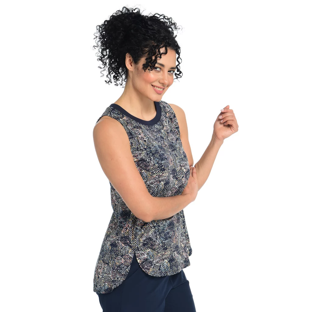 Relaxed RestyledSide SlitSwing Tank - Image 2