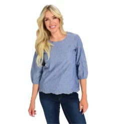 Eyelet Blouse