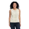 Pointelle Detail Sleeveless Sweater