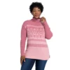 Snowflake Turtleneck Sweater