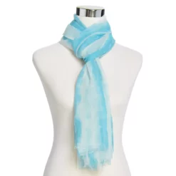 Tie Dye Print Oblong Scarf