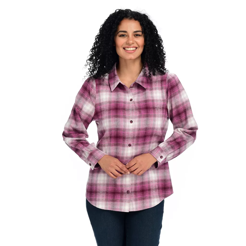 Plaid SplitBack Button UpShirt - Image 2