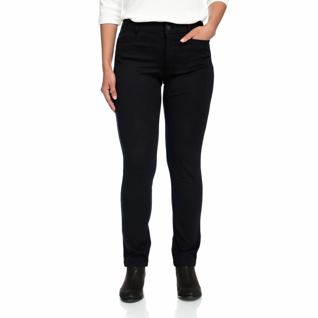 SignatureSlimming TaperedLeg Ponte Pant