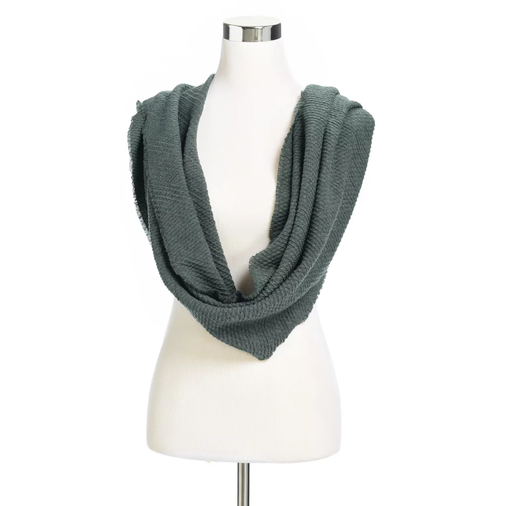 DiamondPleated LoopScarf - Image 5