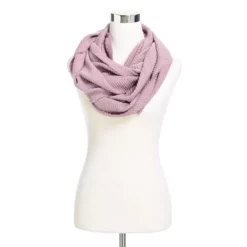 DiamondPleated LoopScarf