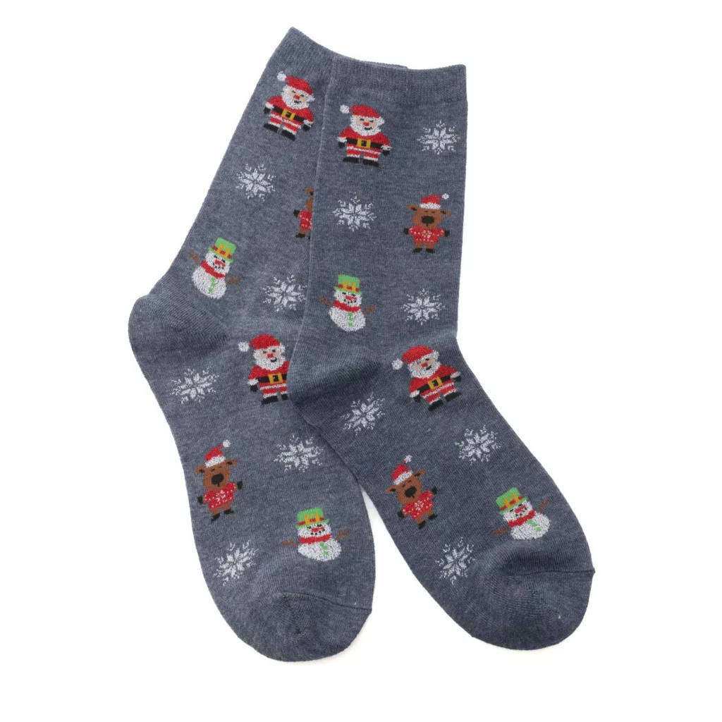 Festive Friends Crew Socks - Image 2