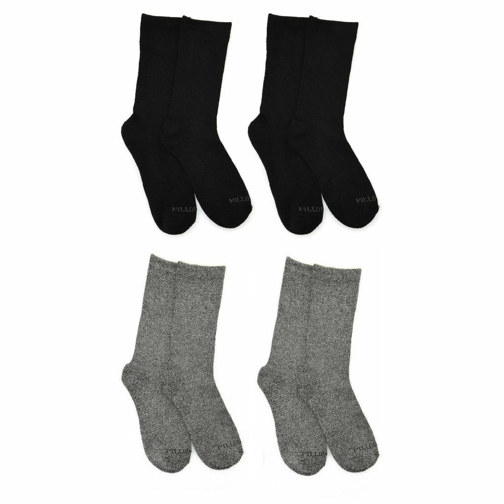 Pillow Sole4 Pack CrewSocks - Image 4