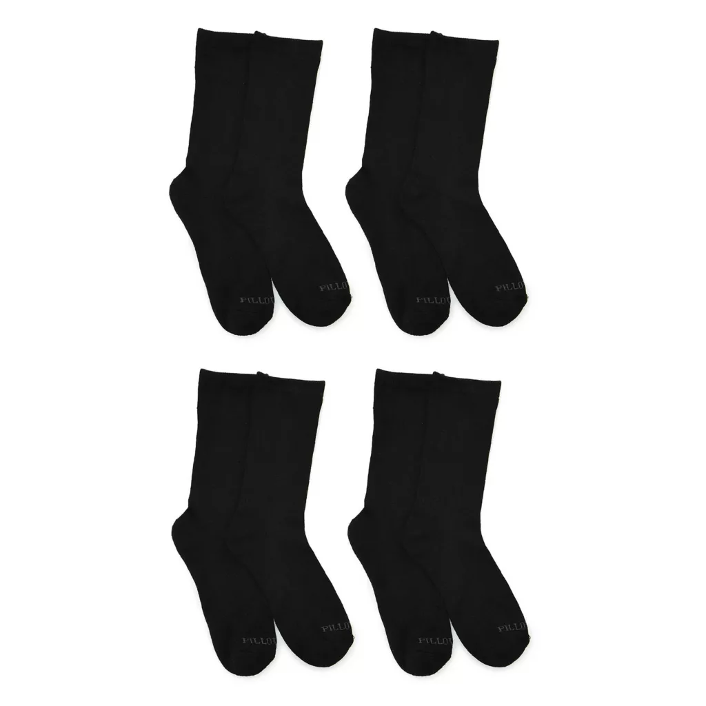 Pillow Sole4 Pack CrewSocks