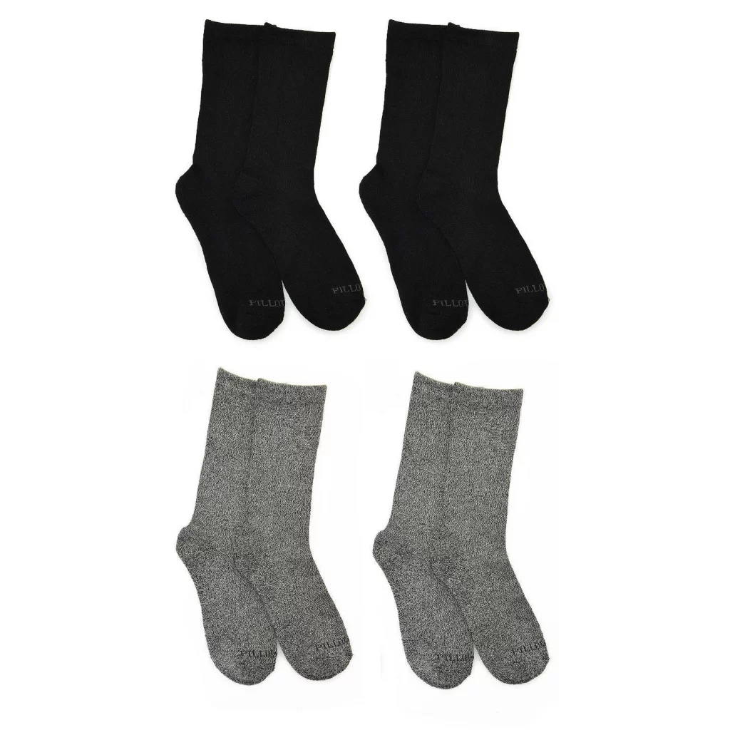 Pillow Sole4 Pack CrewSocks - Image 2
