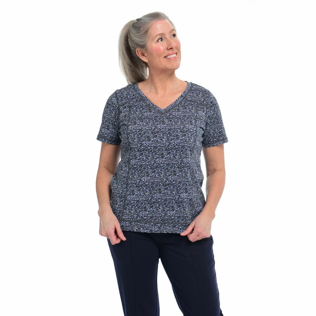 Banks RelaxedRestyled ShortSleeve MarrowStitch Top - Image 3