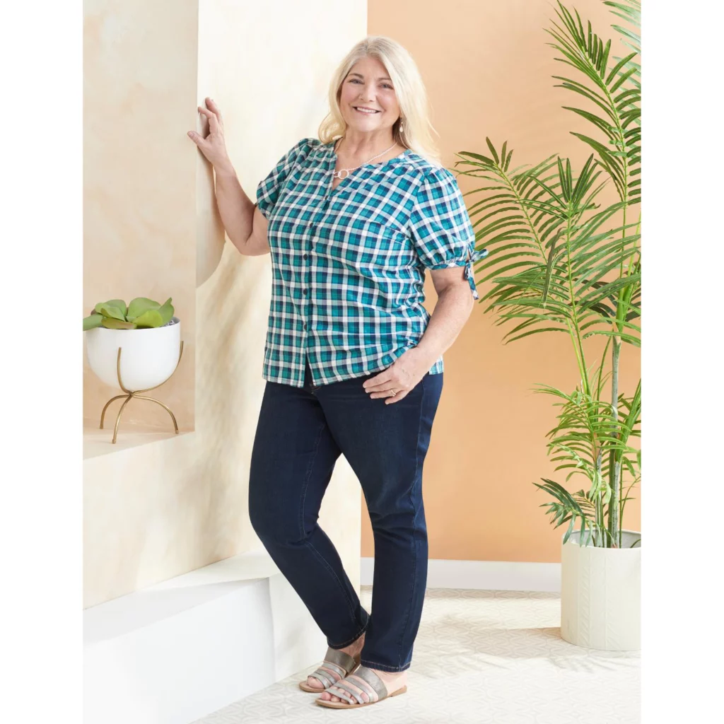 Button FrontTie SleeveShirt - Image 6