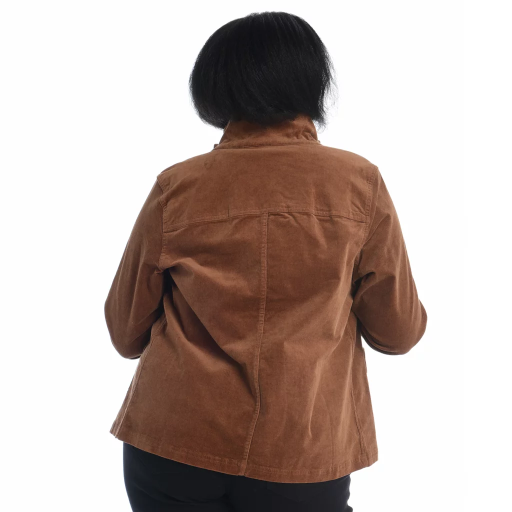 Seamed Corduroy Button FrontJacket - Image 10