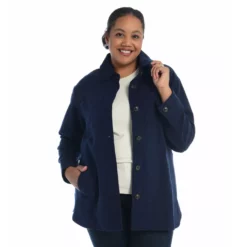 Curved HemShirt Jacket