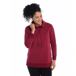 Relaxed RestyledKnit SeamedHoodie