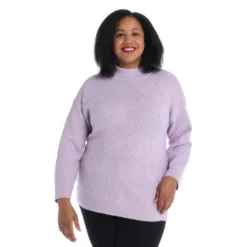 DiamondMock NeckSweater