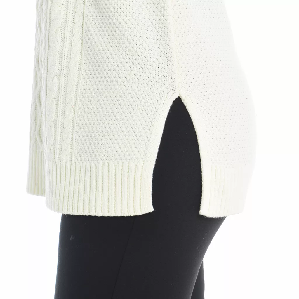 Cable FrontTunic Sweater - Image 4