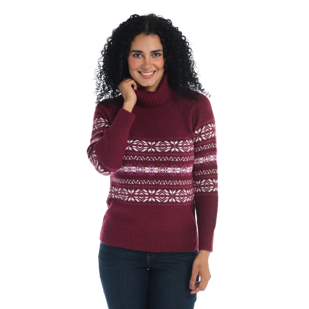 Fair IsleTurtleneckSweater - Image 2